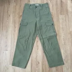 GALLARDA GALANTEカーゴパンツ オリーブ色 4ポケット
