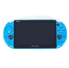 PS Vita 2000 ZA23 アクアブルー 本体　箱付き おまけ付