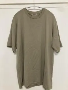 AURALEE クルーネック Tシャツ カーキのサムネイル