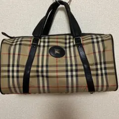 ■バーバリー■ハンドバッグ■ミニボストン■ノバチェック■シャドーホース