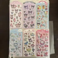 サンリオ パールマシュマロシール 6枚セットのサムネイル