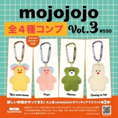 mojojojo フィギュアマスコット　Vol.3 ガチャ　全4種　コンプ