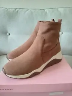 スエード風 スニーカーブーツ