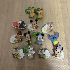 【非売品】東京ディズニーシー ピンバッジ 12個セット ミッキー スティッチ等