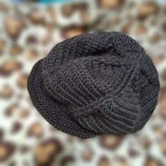 ダークブラウン　キャスケットハンドメイド　１８☓６０