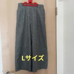 Lサイズ ワイドパンツ ポリエステル100%