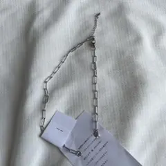 シルバーチェーンネックレス