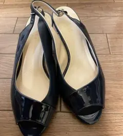 Pitti ピッティヒール 4560 23cm ネイビー レディースのサムネイル