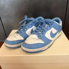 NIKE DUNK LOW ライトブルー×ホワイト スニーカー