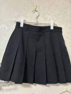 GU プリーツミニスカート ブラック Sサイズのサムネイル