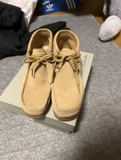 Clarks Wallabee Evo ベージュ スエード （箱付き）