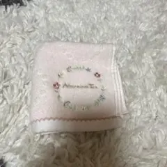 Afternoon Tea ピンク 花柄ハンカチ