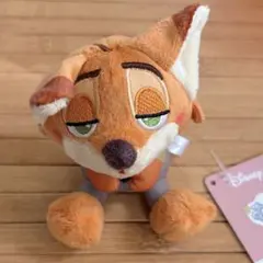 ディズニーキャラクター　むにゃすやマスコットVol.7　ニック・ワイルド