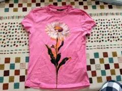 Desigual デシグアル 花柄 半袖 Tシャツ ピンク Mのサムネイル