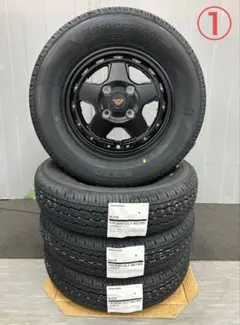 軽トラ·軽バン145/80r12 26年ホワイトレター ホイール4本セット