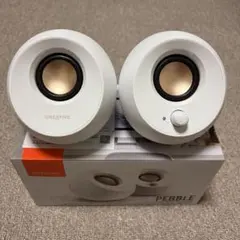 Creative PEBBLE ホワイト USBスピーカー