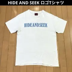 【良品】HIDE AND SEEK ハイドアンドシーク ロゴプリントTシャツのサムネイル