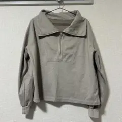 w closet ハーフジップ トップス