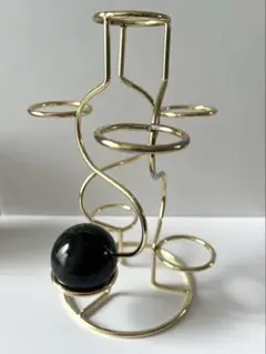 スフィア 台座 7個乗り ゴールド 複数 天然石 台座のみ販売