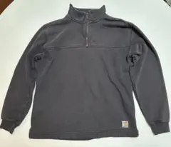Carhartt K188 07年製 黒フェード ハーフジップ S カーハート