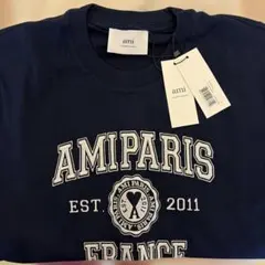 新品タグ付き】ami アミパリス ボーダーTシャツ - メルカリ