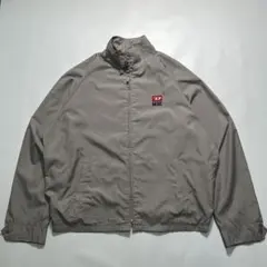 00s ディーゼル ナイロンジャケット 2XL グレージュ ワンポイント8114