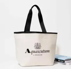 オトナミューズ3月号付録　アクアスキュータム　　ビッグトート