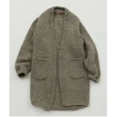 新品紙タグ付　TODAYFUL ハンドニットロングカーディガン　定価26400