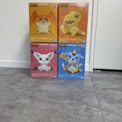 デジモン ソフビメイツ 4体セット SOFVIMATES 完全セット