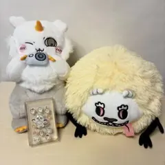 ちいかわ でかつよ・あのこBIGぬいぐるみ PUKU CHURU seal ①