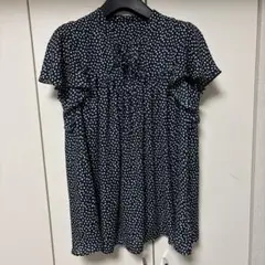 ドレスキップ❤︎リボン付き小花柄ブラウス⭐︎超美品！