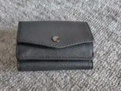 LS LASIEM 財布 ミニ財布 折りたたみ 三つ折り グレーのサムネイル