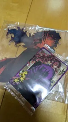 〈一時値下げ〉黒死牟　アクリルスタンド　ウエハースカード