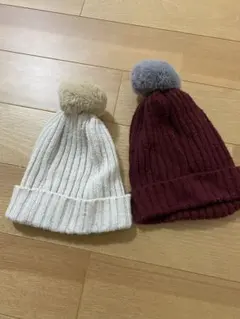 Biquette Clubニット帽 2点セット S M