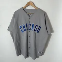 90s US古着 MLB マジェスティックベースボールシャツ L〜LL 紺 - メルカリ