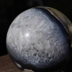 ボルケーノアゲート スフィア 火山瑪瑙 メノウ ザクザク 個性的 2