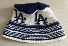 NEW ERA ロサンゼルス・ドジャース ニット バケット 新品未使用品 S/M
