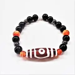 三眼天珠 福禄寿 パワーストーンブレスレット