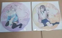 ロシデレ　グッズ　周防有希、アーリャ　ドンキ限定　BIG缶バッチ　セット　その②