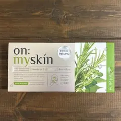 【新品未開封】on: myskin ハーブピーリング 4ml x 6pcs