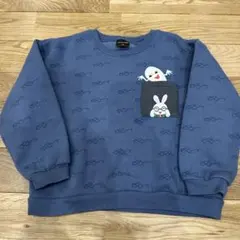 キャラクター刺繍 トレーナー 120