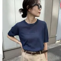 フレディエミュ★シアー刺繍ロゴニットプルオーバーのサムネイル