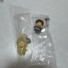 モンチッチ　めじるしアクセサリー２ ・チムたん　イエロー ・ベビチッチ