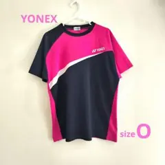 YONEX バドミントン・テニス シャツ ウェアピンク/ネイビーsize:O