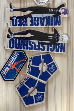 ブルーロック 御影玲王 凪誠士郎 アクリルスタンド2個セット