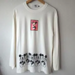 希少　90s Disney Mickey＆Co. vintage ロングスリーブ