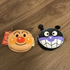 アンパンマン新品タグ付きコインケース、バイキンマンコインケース