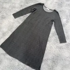 本日限定価格 r.p.s ✨ Aラインワンピース 【M】 チェック柄グレー