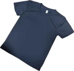 GLIMMER ドライTシャツ ネイビー 無地 キッズのサムネイル