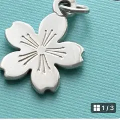 極美品　ティファニー　桜　さくら　ペンダント　マラソンGO WOMEN 2015のサムネイル